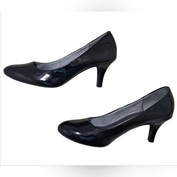 LifeStride Parigi Black Patent Pumps Size 10 - Picture 10 of 15